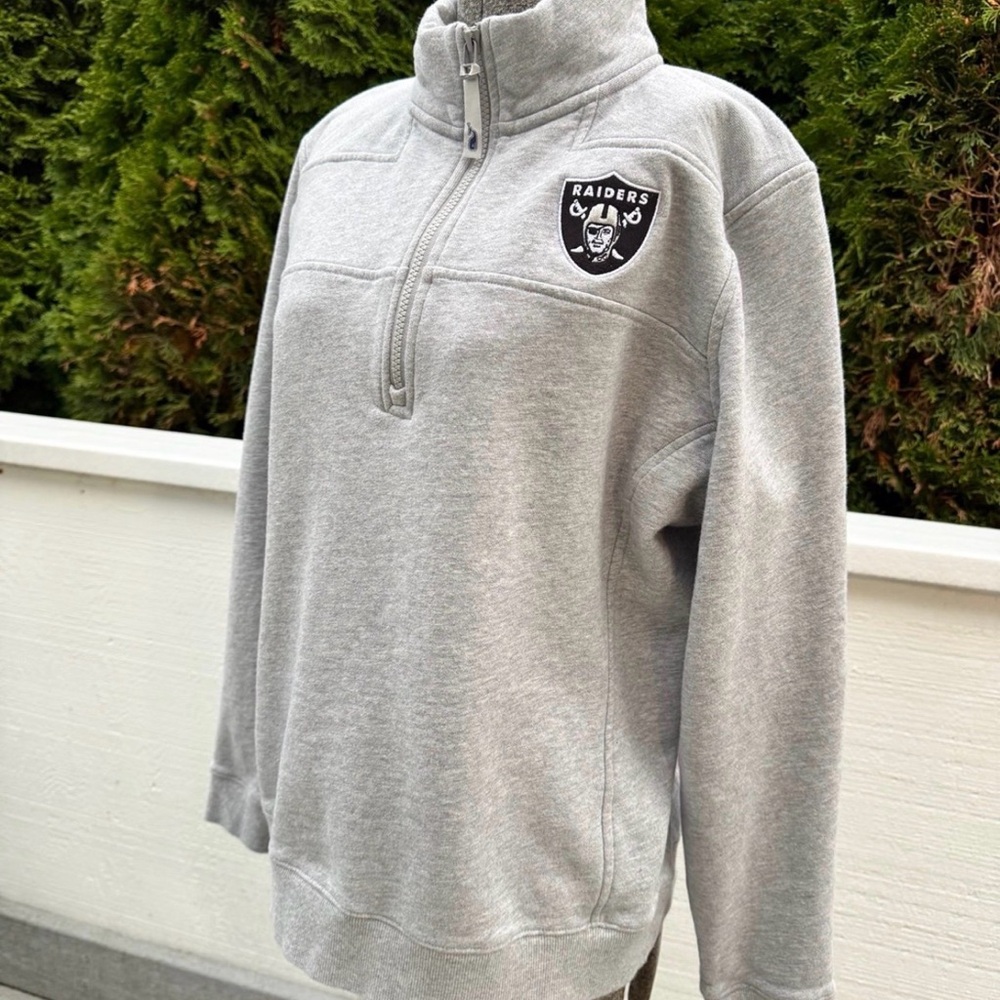 Vineyard Vines x Las Vegas Raiders 1/4 Zip Pullover - Men’s Large